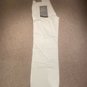 Everlane Rigid Slouch Jeans in Ecru